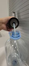 SaengQ – Dispensador de agua eléctrico automático para el hogar, Grifo para tratamiento del agua con botón, para garrafa, bomba inteligente