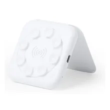 Wireless Charger with Suction Pads and Mobile Holder White 146262
