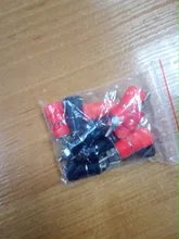 Amplifier Terminal Post Connector-Binding Jack-Mount Banana-Plug Black JS-910B 5-Red-5