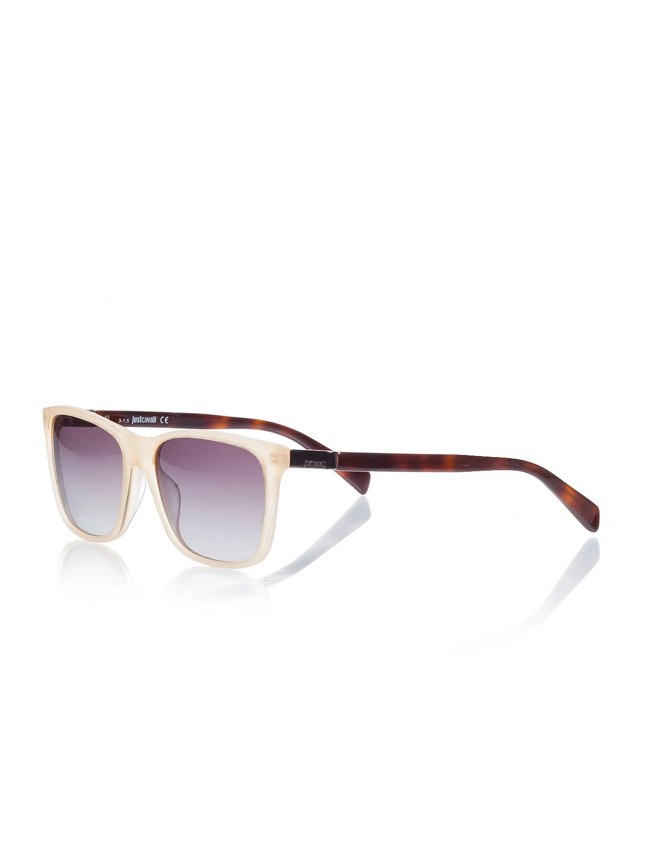 

Unisex sunglasses jc 730 47p bone yellow organic square square 55-16-145 just cavalli