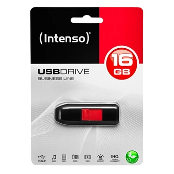 

USB stick INTENSO 3511470 16 GB Black