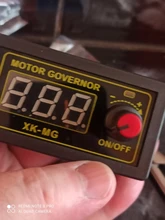 Controlador de Motor DC 5-30V, 12v, 24v, 5A, PWM, pantalla Digital de velocidad ajustable, codificador de relación de trabajo, frecuencia máxima de 15A, ZK-MG