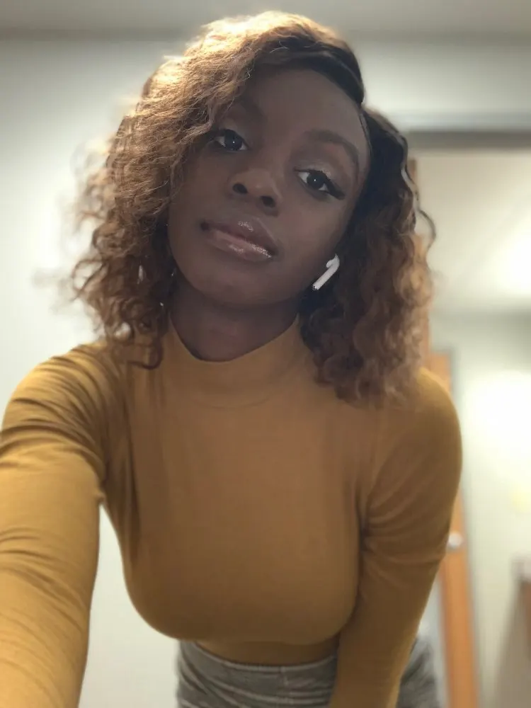 Brazilian Ombre Color Lace Front Human Hair Wig photo review