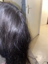 NNZES-Peluca de cabello sintético para mujeres negras, pelo corto ondulado de 14 pulgadas, parte media, color negro, resistente al calor