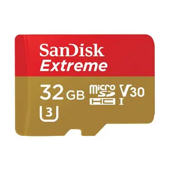 

Sandisk 32GB Extreme microSDHC 32GB MicroSDHC UHS-I class 10 flash memory