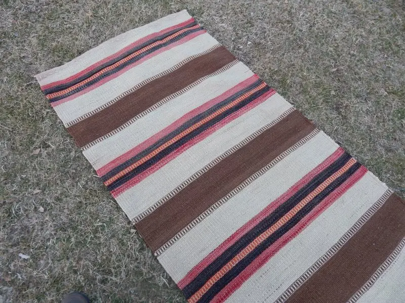 Ранний 20 век габбех Rugs Runner 2'7'' X 11'3''