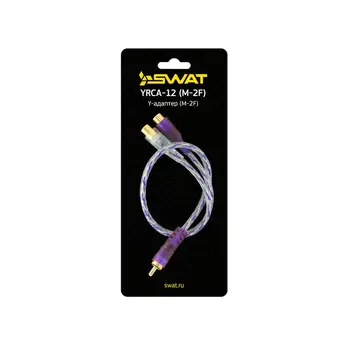 

Провод соединительный SWAT SIE-2F RCA разветвитель 1ПАПА-2МАМА