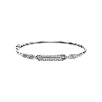 

Silver Bracelet with cubic zirconia sunlight sample 925