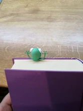 Marcapáginas 3D de dibujos de animales animados para estudiante, material original lindo y divertido de PVC, papelería escolar, regalo para niños