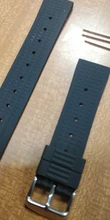 Correa de goma para reloj Seiko, repuesto de correa de goma para Samsung, Huawei, deportivo, buceo, 20mm y 22mm