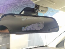 5 pulgadas TFT LCD HD800 * 480 pantalla Monitor coche espejo Monitor para estacionar marcha atrás con 2 entrada de vídeo retrovisor Cámara opcional