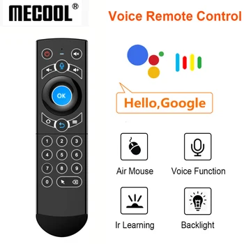 

G21 2.4GHz Wireless Airmouse Voice Control Backlit Air Mouse GYRO Sensing Remote Controller IR Learning Android TV Box Smart TV