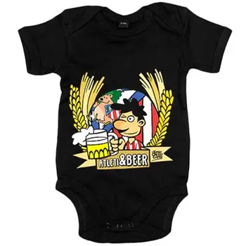 

Baby bodysuit Atleti and Beer