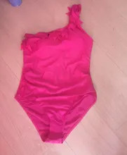 Bañador de una pieza para mujer, ropa de baño Sexy de encaje negro, traje de baño de un hombro, traje de baño de talla grande, Monokini para playa