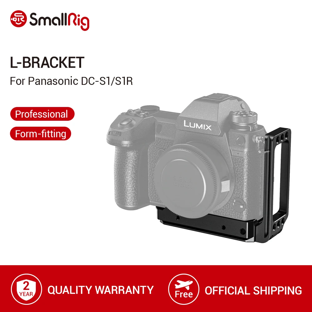 SmallRig S1R L образный кронштейн для Panasonic Lumix DC S1 Arca Swiss стандартная боковая пластина +