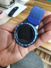 Anillo de bisel para Samsung Galaxy ver 46mm/42mm de S3 frontera/Metal clásico Protector de la cubierta caso Samsung Galaxy ver 3 45mm/41mm