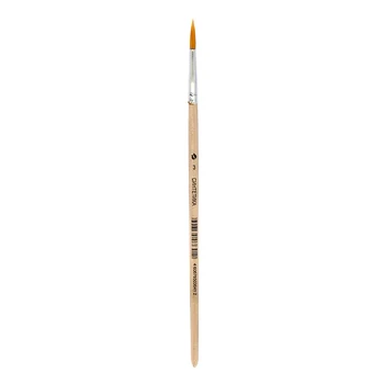 

Brush synthetic round art materials, short handle No. 3