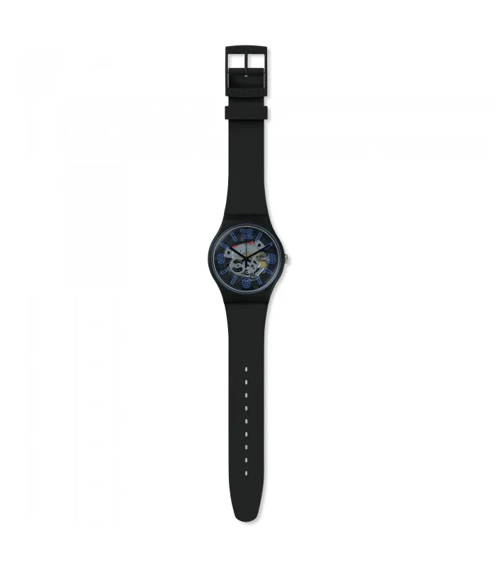 Swatch BLUEBOOST оригинальные новые часы Gent 41 мм Bau Swatch SUOB165