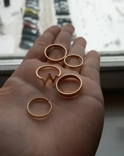 Anillo de boda con ondas y relámpago para mujer, conjunto de anillos de oro, joyería a la moda, venta al por mayor