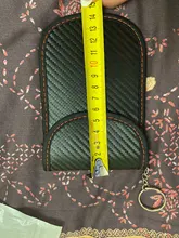 Caja bloqueadora de señal de llave de coche, Faraday Cage Fob Pouch, bolsa de bloqueo RFID sin llave