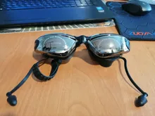 Queshark profesional de silicona Anti-niebla UV miopía gafas de natación gafas hombres mujeres dioptrías deportes nadar gafas con tapones para los oídos