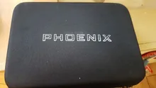 Phoenix-pistola de masaje de percusión a2, masajeador corporal eléctrico negro, terapia con 4 cabezales, MG55008