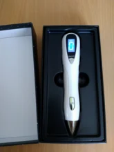 Nuevo bolígrafo de Plasma láser topo tatuaje peca verruga Etiqueta de eliminación pluma mancha removedor de cara LCD cuidado de la piel de la máquina de la belleza