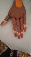Nail-Tip Hand-Manicure-Tool Training-Supply Flexible-Holder False-Hand 1-Practice Adjustable
