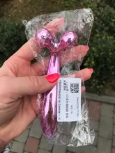 Rodillo masajeador 3D para estiramiento de la piel, herramienta de masaje Facial para estiramiento de la piel, arrugas, Bar360, giratoria, cara delgada Y con forma