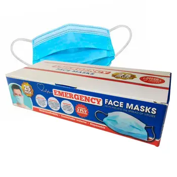 

Caja 25 mascarillas 3 PLY