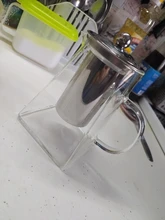 Glass Teapot Tea-Kettle INFUSER-FILTER Puer Flower Oolong Kung-Fu Heat-Resistant Stainless-Steel