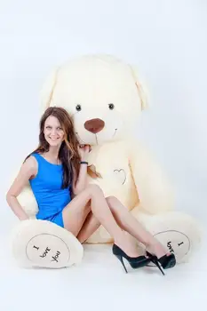 

Toy teddy bear Felix I Love You 190 cm