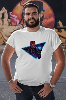 

Angemiel Wear Starlord White Men 'S Cotton Big Size T-Shirt