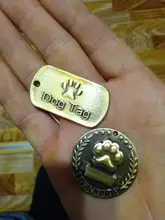 Placa de identificación de perro de acero inoxidable, placa de identificación personalizada para perros, colgante antipérdida para mascotas, collares, collar grabado gratis