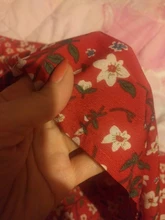 Blusa holgada de Chifón con estampado Floral para otoño, Camisa larga con estampado Floral para mujer