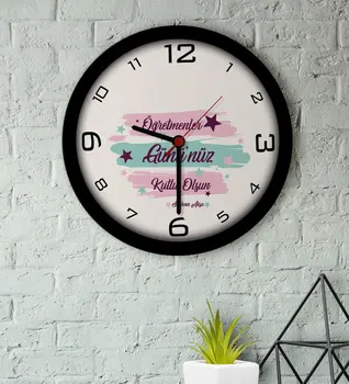 

Personalized Teachers Days Happy Wooden Wall Saati-4