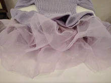 Vestido de gasa tejido para niña, ropa de manga larga para fiesta de Navidad, vestidos infantiles para niñas, ropa de Año Nuevo 2020
