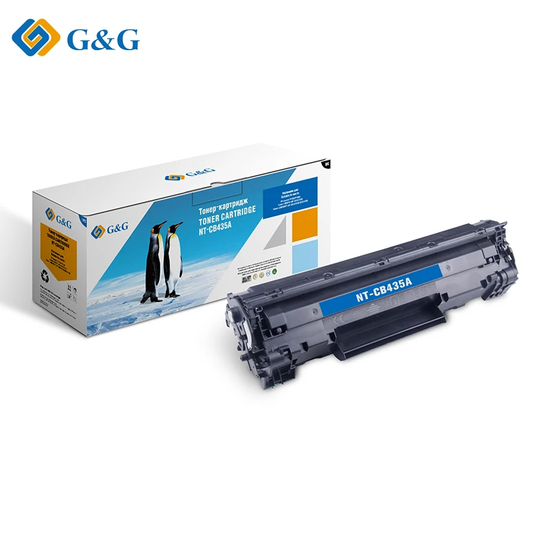 Тонер-картридж G&ampG NT-CB435A для HP LaserJet P1005/1006 Canon LBP-3010/3100/3050/3150/3018 1500 стр | Компьютеры и