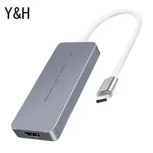 2 шт Y& H type C игровая карта захвата для прямой трансляции ezcap265C