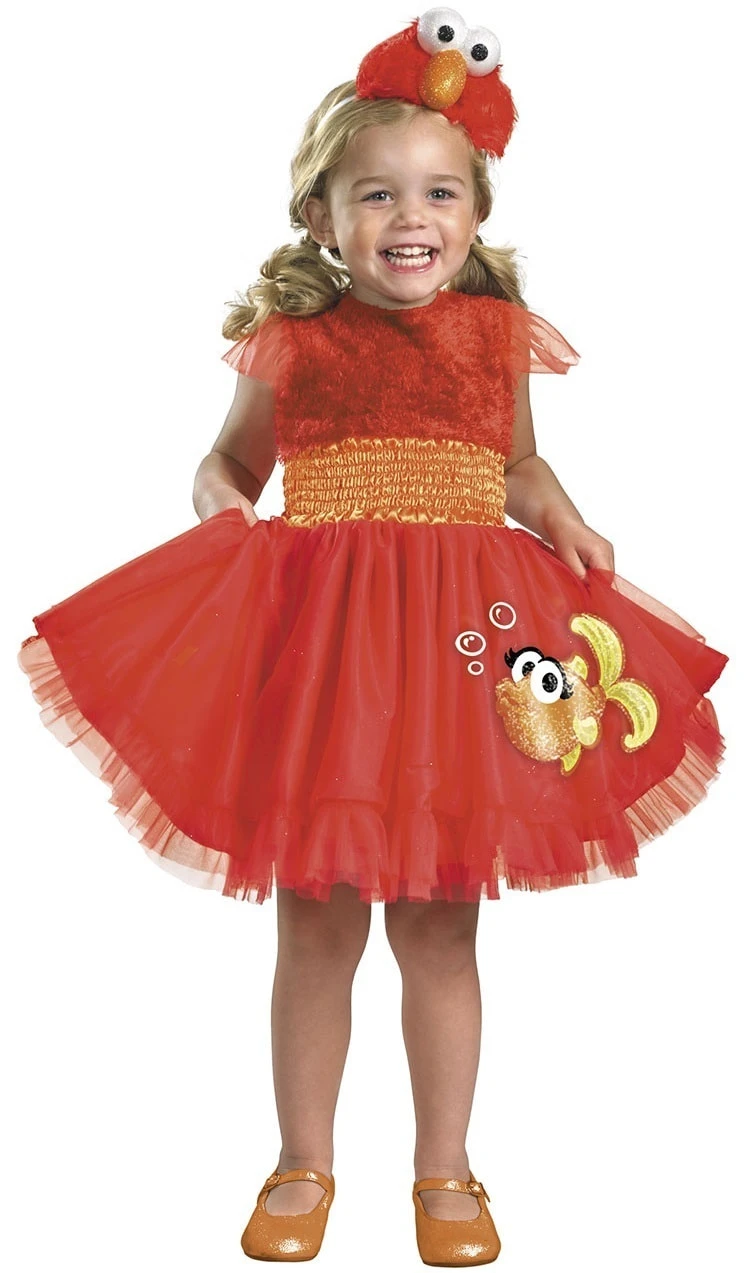 Elmo disfraz de Barrio Sésamo en vestido infantil|Disfraces para niñas| -  AliExpress