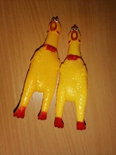 2020 Hot Sell S 5*17 cm Screaming Chicken Pets Dog Toys Squeeze Squeaky Sound Sound