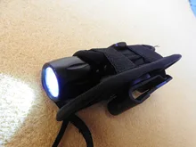 Molle-funda táctica para exteriores, bolsa de cintura para caza, senderismo, rotación de 360 grados, riñonera multifuncional con linterna