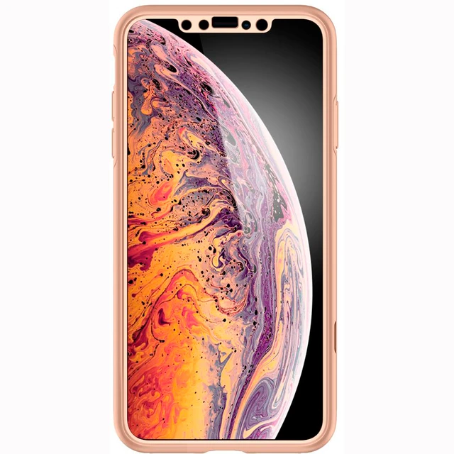 Funda 360 iPhone XS Dorada