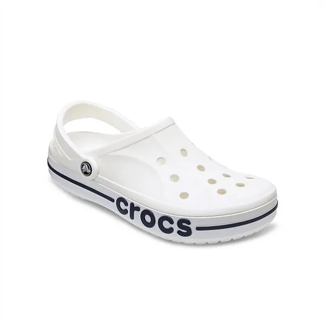 crocs bayaband white flip flops