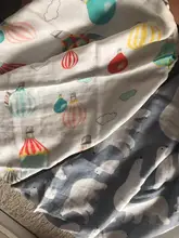 Muslin Swaddle Blanket Burpy-Towel Big-Diaper Newborn Organic Bamboo Baby Cotton Wrap-Feeding