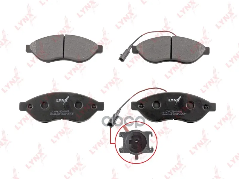 Колодки Тормозные Передние Lynxauto Bd2828 LYNXauto арт. BD2828