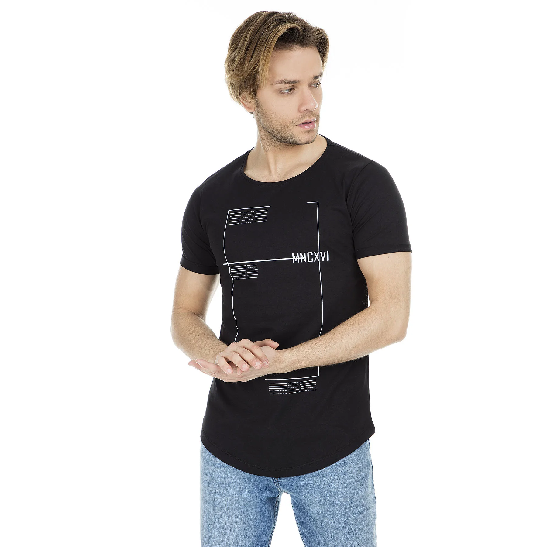 Manche велосипедный Воротник T shirirt ME19S214309