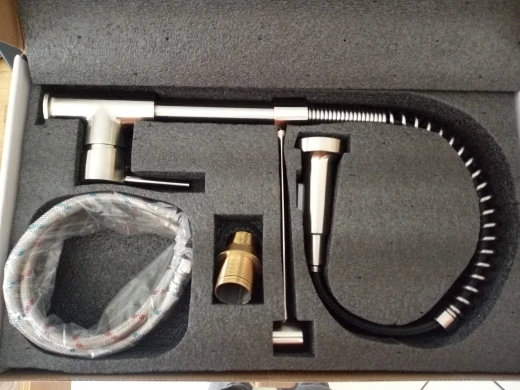 SPIRO SINGLE-HOLE KITCHEN FAUCET WITH PULL-DOWN SPRING SPOUT FAUCET photo review