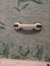 1PC Bathroom Strong Vacuum Suction Cup Handle Anti Slip Support Helping Grap Bar 