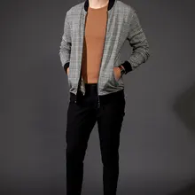 Дефакто мужские однотонные повседневные брюки мужские Классические Стильные прямые брюки высокого качества свободные модные простые брюки-L6831AZ19WN